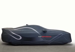Ford Mustang Car Cover - Ford Racing - Low Wing, Outdoor - Gray - 2024+
